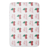 Tapis De Bain Joyeux camion Vintage Noël (devant Vertical)