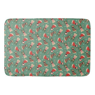 Tapis De Bain Joyeux Chiens de Carlin Woofmas