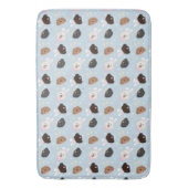 Tapis De Bain Joyeux Chiens de Pâques (devant Vertical)