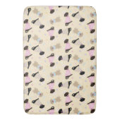 Tapis De Bain Joyeux Chiens d'excursion de Pâques Labrador (devant Vertical)