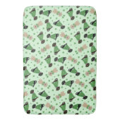 Tapis De Bain Joyeux Chiens du Labrador Jour de la Saint Patrick (devant Vertical)