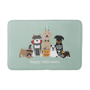 Tapis De Bain Joyeux Costumes Éffrayants pour animaux de compagn