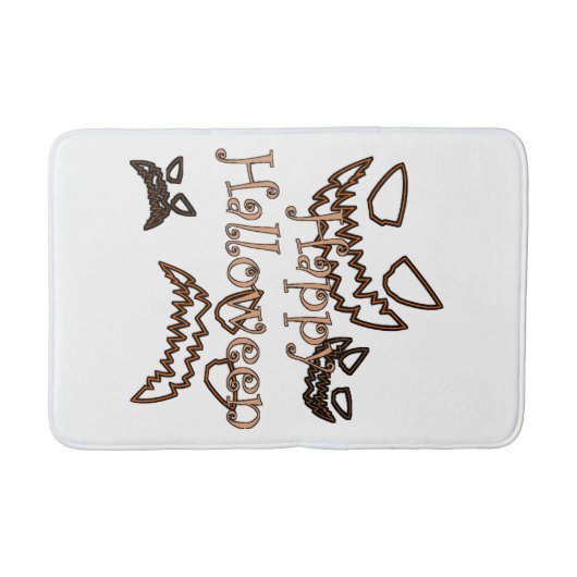 Tapis De Bain Joyeux Halloween (Devant)