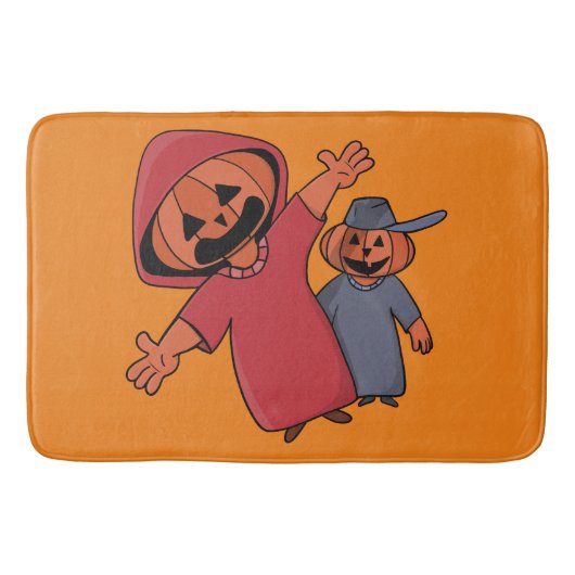 Tapis De Bain Joyeux Halloween à vos amis (Devant)