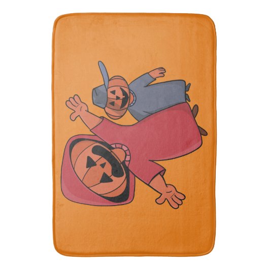 Tapis De Bain Joyeux Halloween à vos amis (devant Vertical)