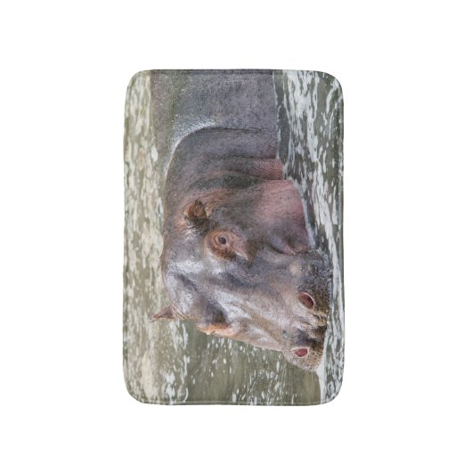 Tapis De Bain Joyeux Hippo (Devant (Vertical))