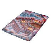 Tapis De Bain Joyeux hiver avec Noël (Angle)