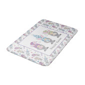 Tapis De Bain Joyeux lapin de Pâques (Angle)