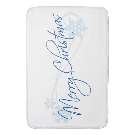 Tapis De Bain Joyeux Noël (devant Vertical)