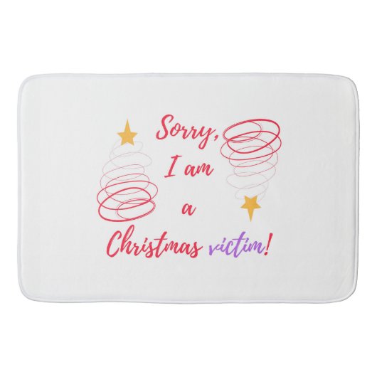 Tapis De Bain Joyeux Noël (Devant)