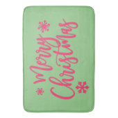 Tapis De Bain Joyeux Noël (devant Vertical)