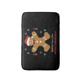 Tapis De Bain joyeux noël (Devant (Vertical))
