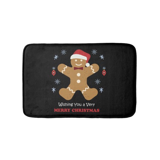 Tapis De Bain joyeux noël (Devant)