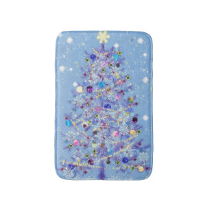 Tapis De Bain Joyeux Noël - Arbre de Noël