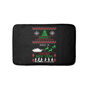 Tapis De Bain Joyeux Noël Armée Nouvel An