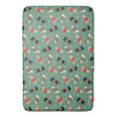 Tapis De Bain Joyeux Noël Chats (devant Vertical)