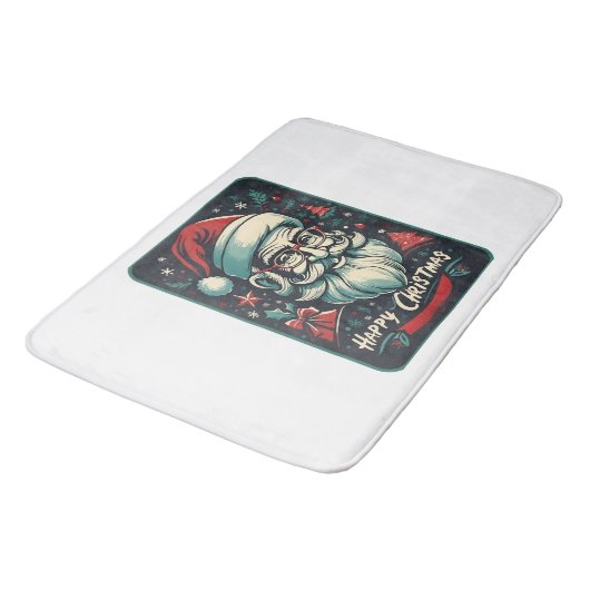 Tapis De Bain Joyeux Noël est ma bénédiction (Angle)