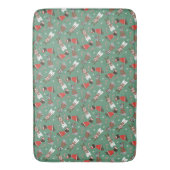 Tapis De Bain Joyeux Noël Grands Chiens Danois (devant Vertical)