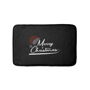 Tapis De Bain Joyeux Noël Noël présent Père Noël