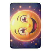 Tapis De Bain Joyeux oeil cosmique Emoji (devant Vertical)