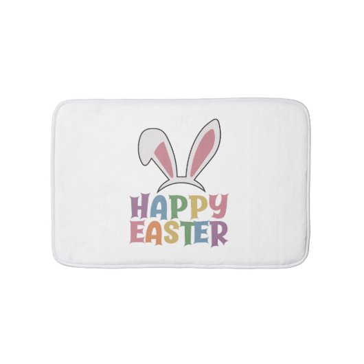 Tapis De Bain Joyeux Pâques (Devant)