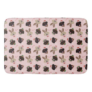 Tapis De Bain Joyeux Pawlidays Chiens Labrador Retriever