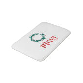 Tapis De Bain Joyeux séjour Wreath Bath Mat (Angle)