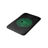 Tapis De Bain Joyeux St Patrick's Day Lucky Green Four Leaf (Angle)