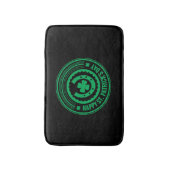 Tapis De Bain Joyeux St Patrick's Day Lucky Green Four Leaf (Devant (Vertical))