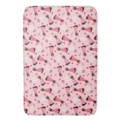 Tapis De Bain Joyeux Valentines Day Chiens Dobermann (devant Vertical)