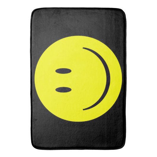 Tapis De Bain Joyeux visage (devant Vertical)
