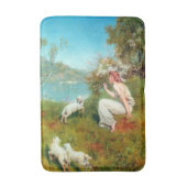 Tapis De Bain Joys of Spring (par John Collier) (Devant (Vertical))