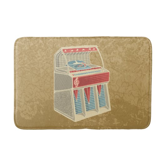 Tapis De Bain Juke-box (Devant)