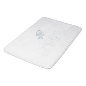 Tapis De Bain Jumping Fish Bath Mat (Angle)