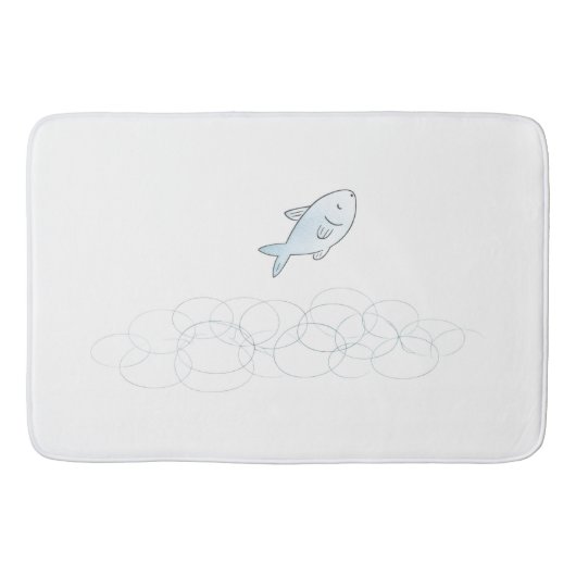 Tapis De Bain Jumping Fish Bath Mat (Devant)