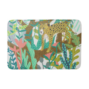 Tapis De Bain Jungle Roar - Cheetah