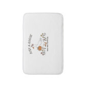 Tapis De Bain Just a Goose and Her Citrouille Classic T-shirt (Devant (Vertical))