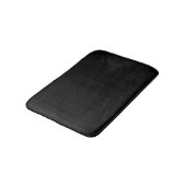 Tapis De Bain Juste code hexadécimal noir 000000 (Angle)