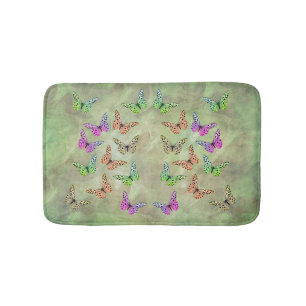 Tapis De Bain Juste des papillons