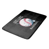 Tapis De Bain Juste un garçon qui aime le baseball (Angle)