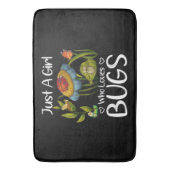 Tapis De Bain Juste une fille qui aime les insectes (devant Vertical)