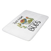 Tapis De Bain Juste une fille qui aime les insectes (Angle)