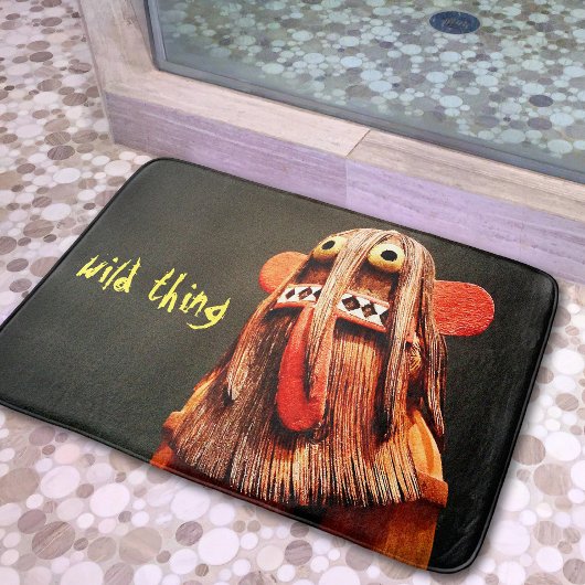 Tapis De Bain Kachina Doll Photographie Amusant Wild Thème Typog