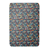 Tapis De Bain Kaleidoscope de la créativité, boutons vibrants (devant Vertical)