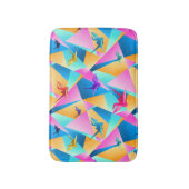 Tapis De Bain Kaleidoscope d'origami (Devant (Vertical))