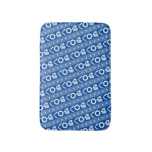 Tapis De Bain Kamawanu Edo-Style Graphic Pattern (Devant (Vertical))