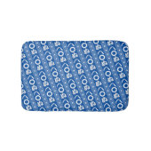 Tapis De Bain Kamawanu Edo-Style Graphic Pattern (Devant)