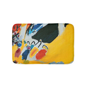 Tapis De Bain Kandinski Impression III Concert Peinture Abstrait