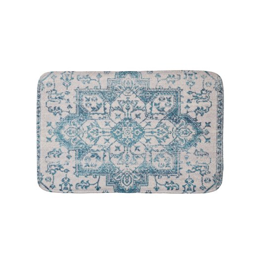 Tapis De Bain Kashan Poshti Central Persian Ruban Print (Devant)
