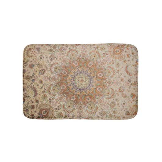 Tapis De Bain Kashan Poshti Central Persian Ruban Print (Devant)